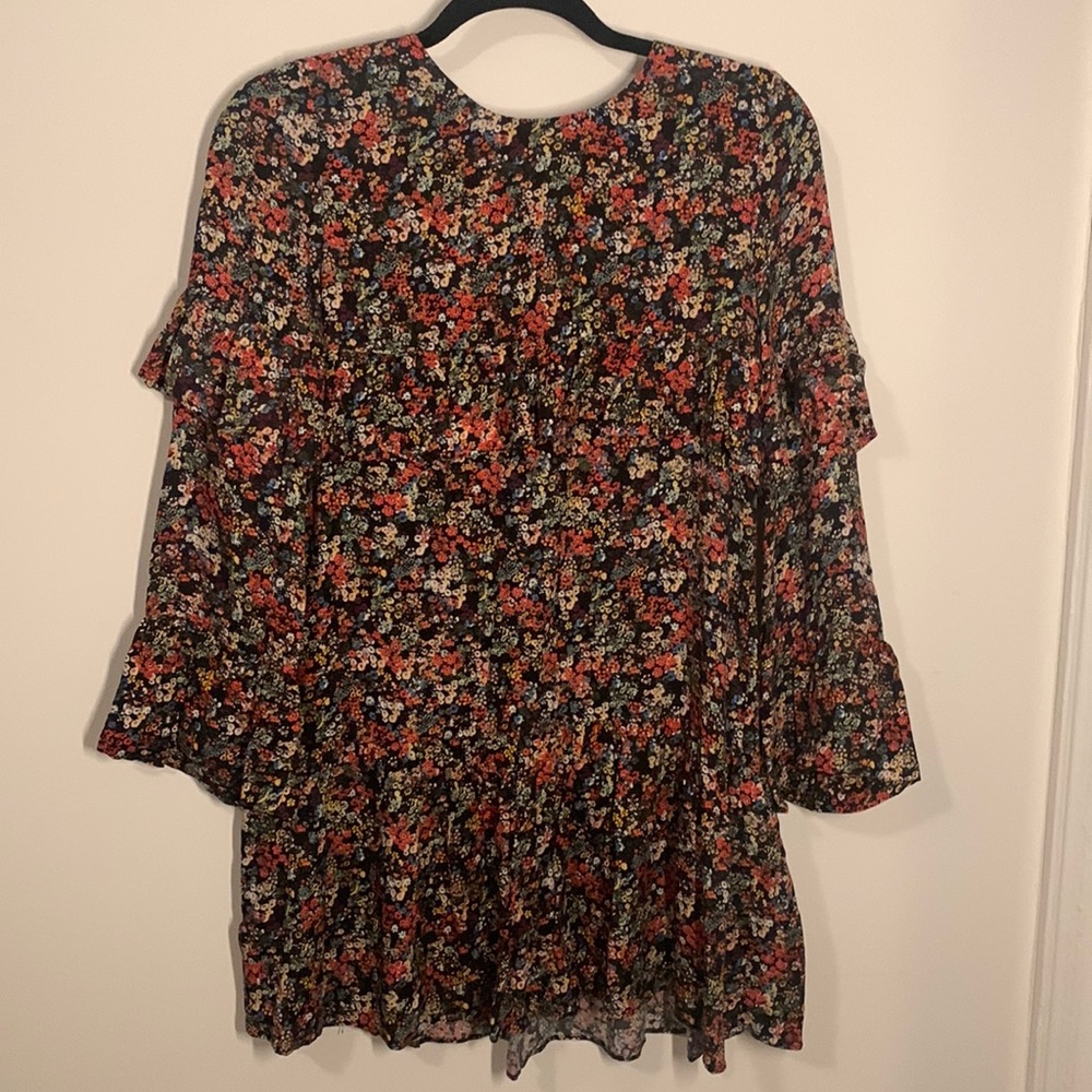 Vintage inspired ruffle dress
